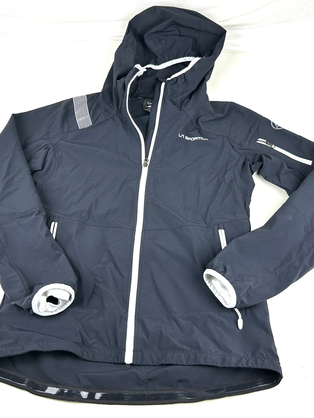 La Sportiva Albigna Hoody Jacket Womens Medium Black Softshell